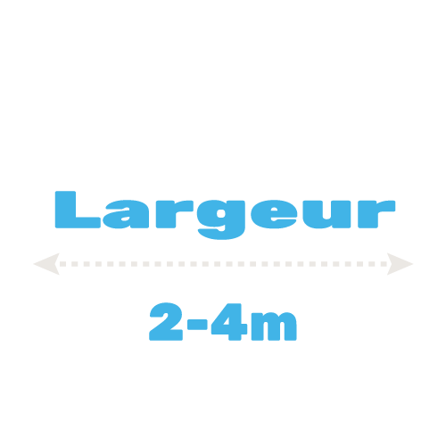 largeur cabine metallisation