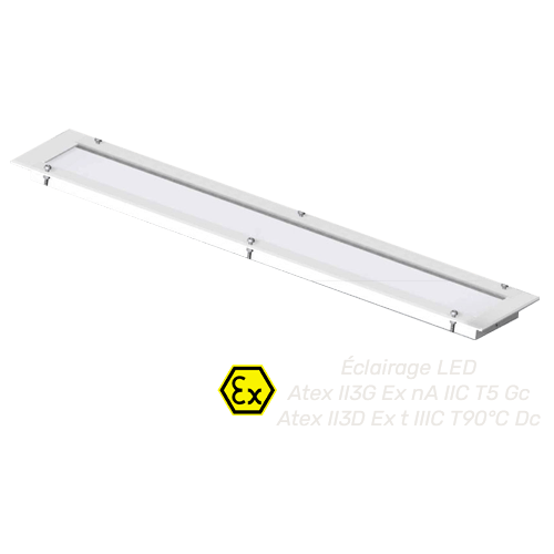 eclairage LED Atex pour cabine de peinture