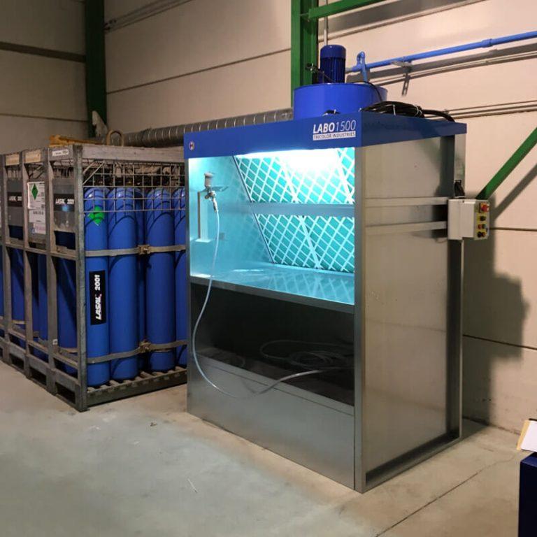 cabine de peinture Labo