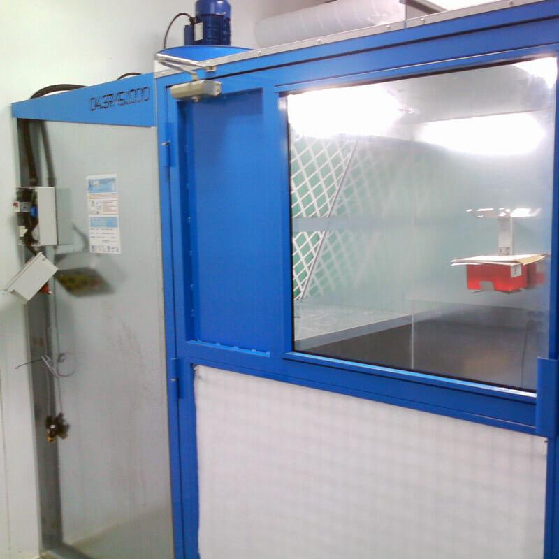 cabine de peinture Labo