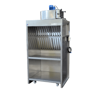 Cabine de flocage alimentaire Labo 1000 inox