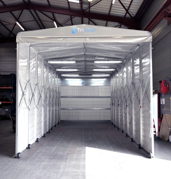cabine de peinture rétractable FLEXO