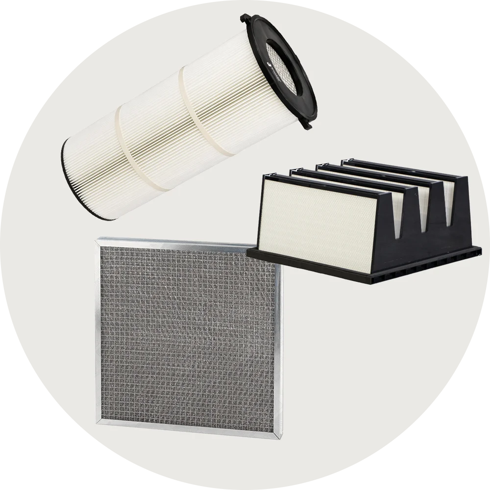 Table aspirante triple filtration Tricolor Industries