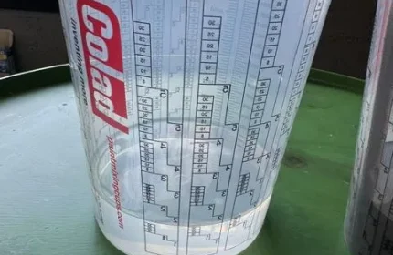 Solvant après recyclage