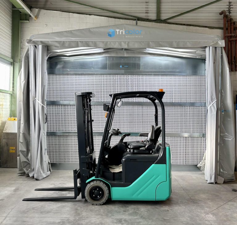 cabine de peinture rétractable Flexo