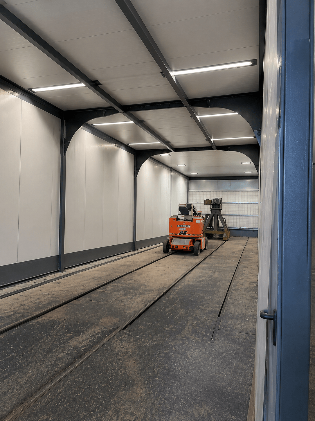 Mur aspirant peinture Alto 6 XL avec tunnel 20 m pour peinture de cuves grandes dimensions