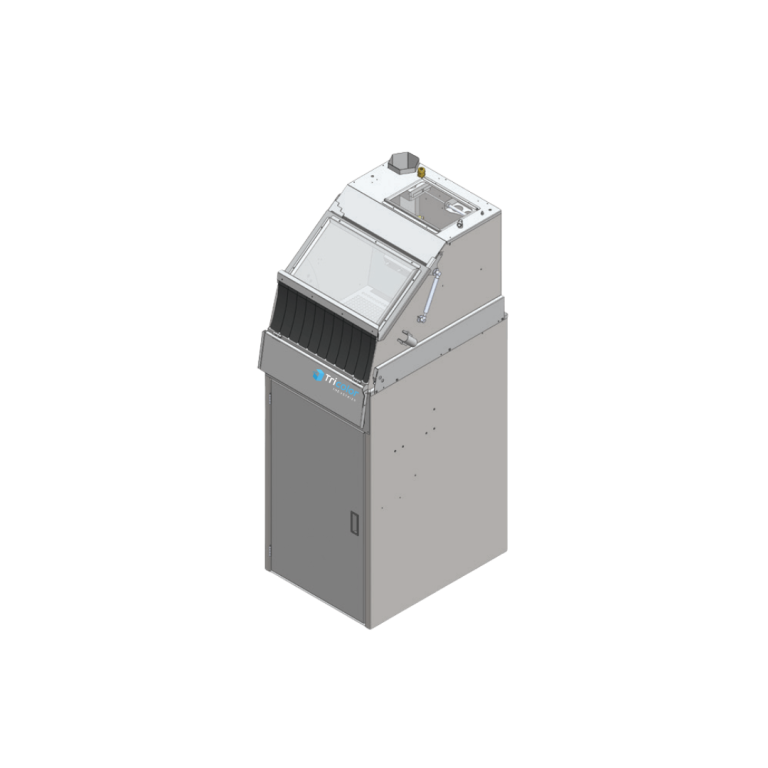 Nettoyeur de pistolet peinture manuel type boite a gant