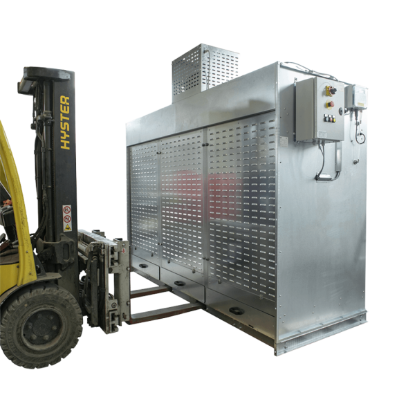 cabine de dépoussierage