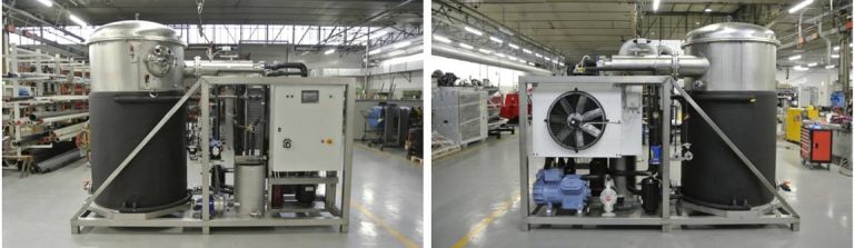 évaporateur eau à racleur