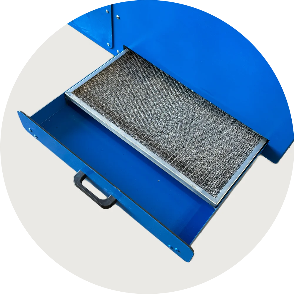 Tiroir de collecte pour table aspirante soudure Piano S Tricolor Industries