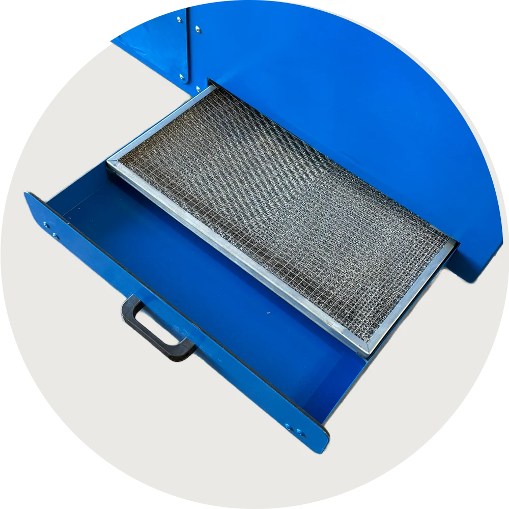 Tiroir de collecte pour table aspirante soudure Piano S Tricolor Industries