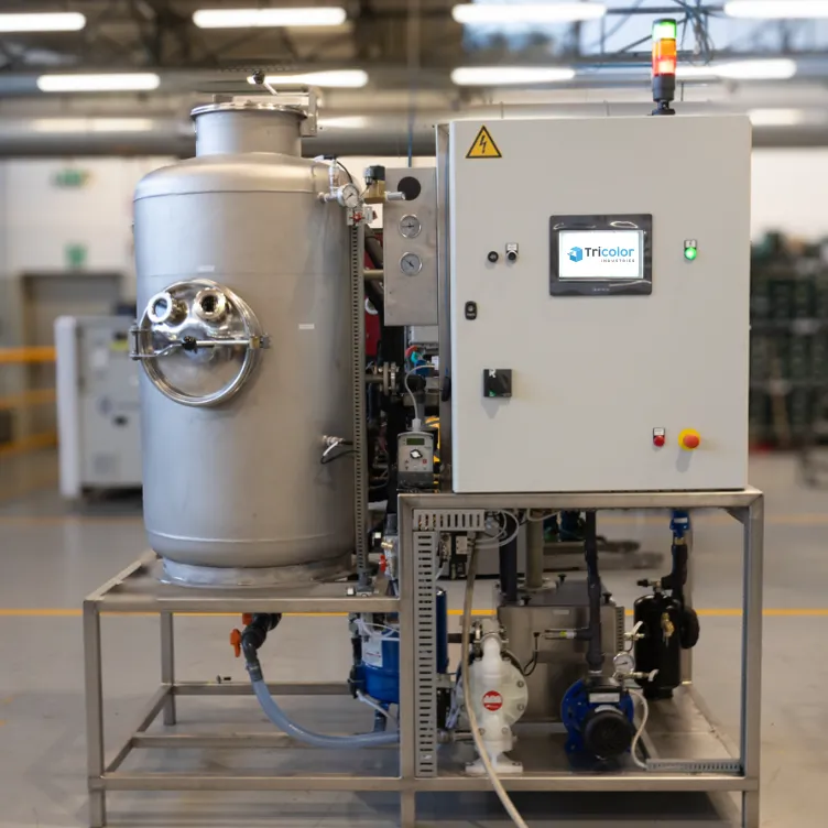 Installation d'un Évaporateur d'eau Tricolor Industries modèle HP-S-30