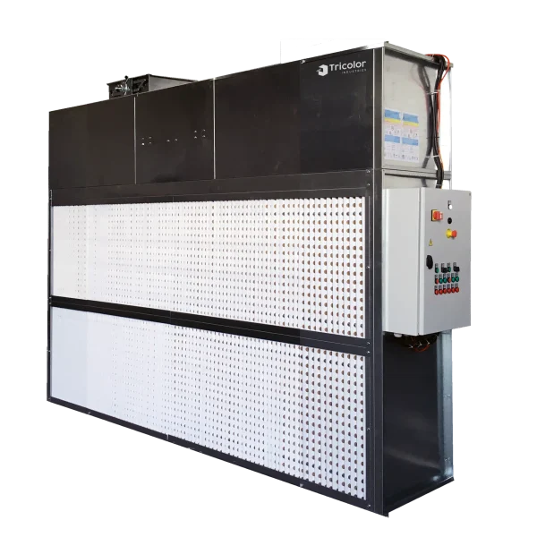 Mur aspirant Alto 3 noir Tricolor Industries