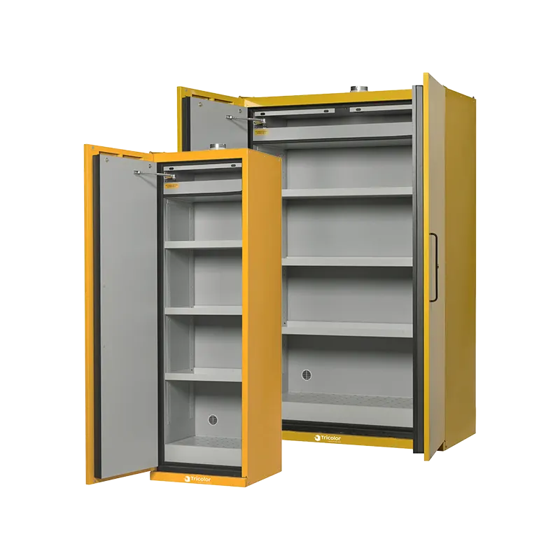 Armoire de stockage coupe feu disponible en 1 ou 2 portes