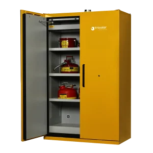 Armoire de stockage coupe feu à 2 portes
