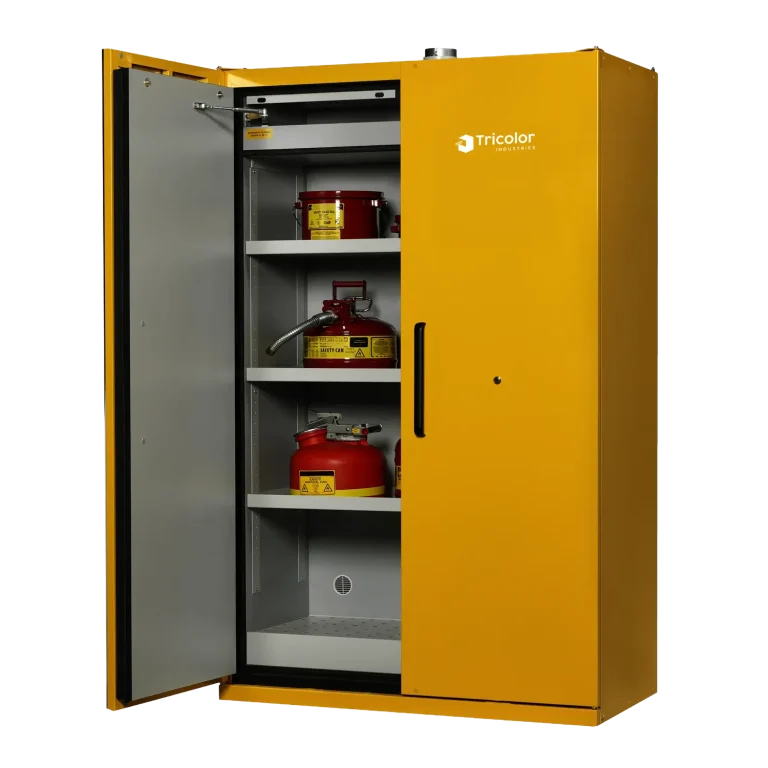 Armoire de stockage coupe feu à 2 portes