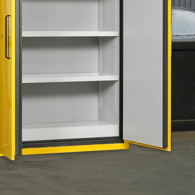 Armoire de stockage coupe feu acier solide et renforcé