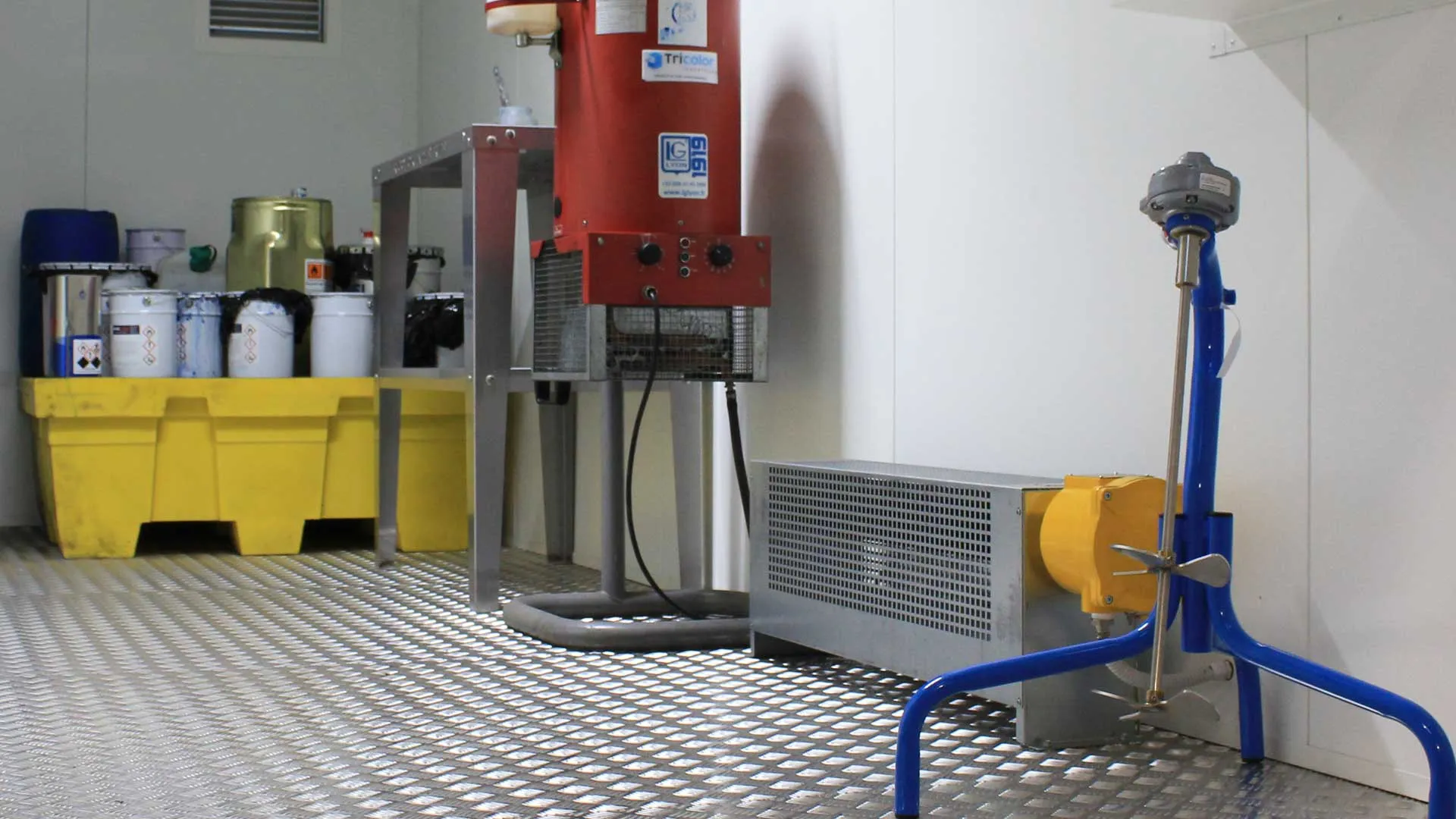 équipements atex cabine de peinture