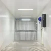intérieur d'un container d'aspiration pour pulvérisation de peinture et traitement de surface de grandes pièces