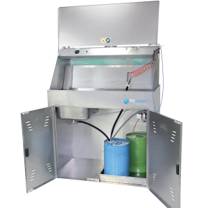 Nettoyeur de pièces au solvant manuel et automatique