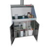 Poste de préparation et égouttage peinture et solvant
